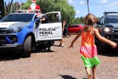 Polícia Penal do Paraná promove ações sociais de natal à comunidade