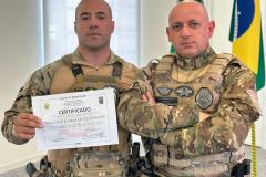 Policial penal do Setor de Operações Especiais é destaque em curso de negociação em crises do BOPE