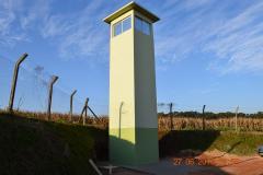 Penitenciária de Foz do Iguaçu conclui nova guarita de segurança