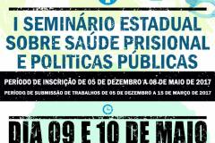 PAUTA DIAS 9 E 10 – PARANÁ FAZ SEMINÁRIO ESTADUAL SOBRE SAÚDE PRISIONAL E POLÍTICAS PÚBLICAS