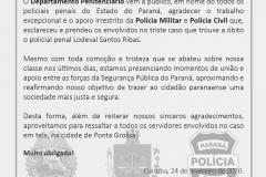 Nota de Agradecimento