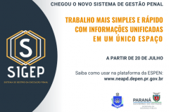 Depen inicia a migração para o novo sistema de informações penitenciárias