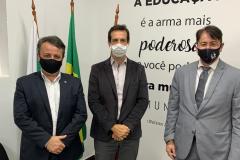 Depen e Secretaria da Educação discutem novas parcerias em reunião