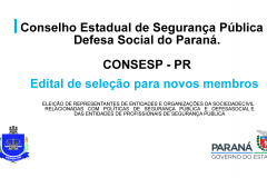 Eleição para Membros CONSESP-PR