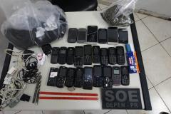 Quase 40 objetos, além maconha e fumo são impedidos de entrar na Penitenciária de Foz do Iguaçu