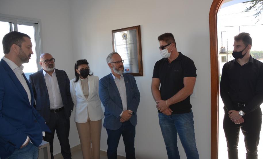 Deppen e OAB inauguram casa da advocacia no Complexo Penitenciário de Piraquara
