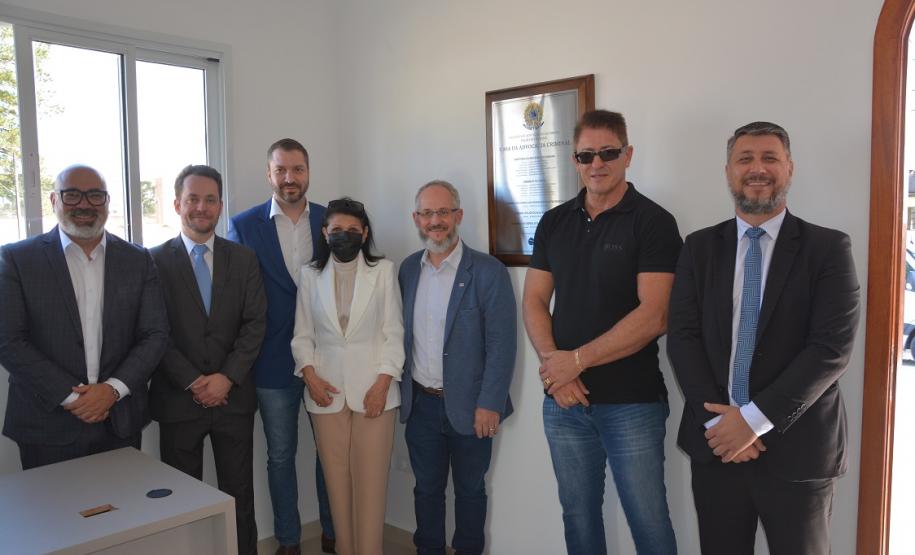 Deppen e OAB inauguram casa da advocacia no Complexo Penitenciário de Piraquara