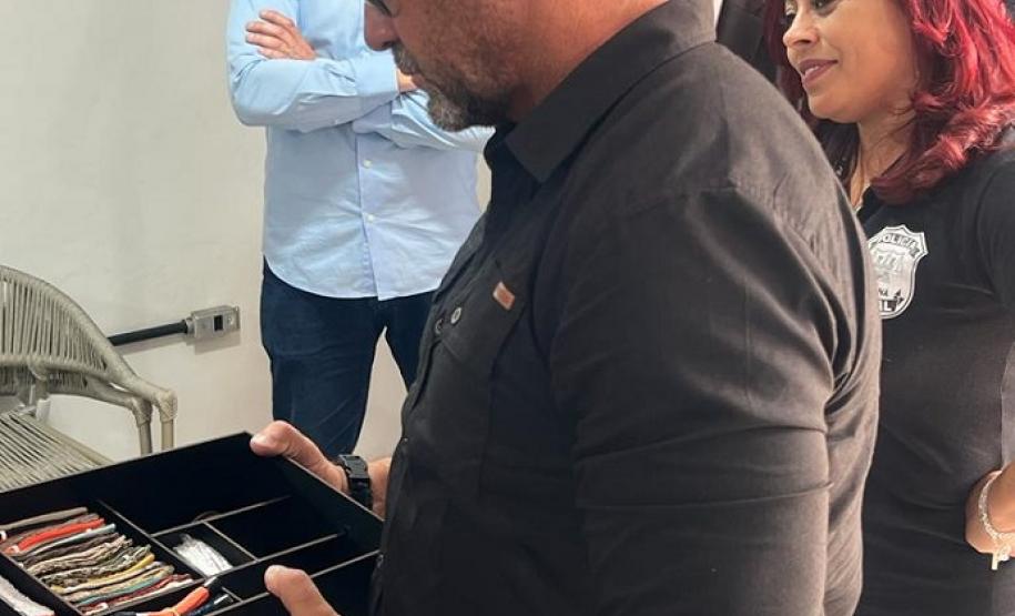 Maior Complexo Penitenciário do Paraná recebe visita do Secretário de Segurança Pública