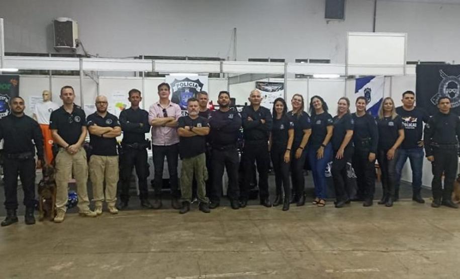 Polícia Penal do Paraná expõe trabalhos e equipamentos em exposição de Paranavaí
