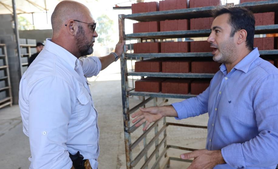 Secretário Hudson faz visita técnica em duas unidades prisionais no interior do Estado