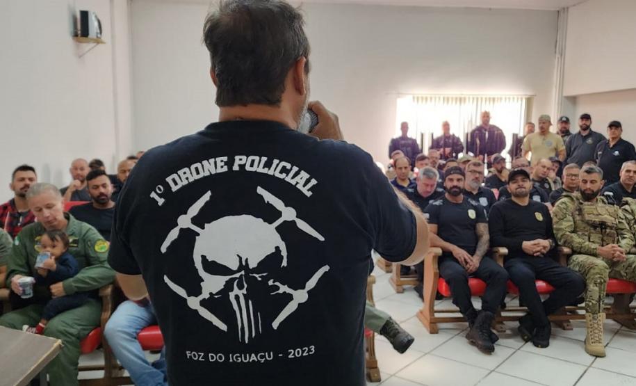 Polícia Penal do Paraná participa do 1º seminário nacional de drones na segurança pública