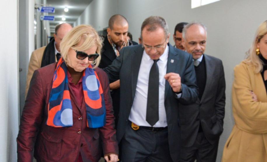 Ministra Rosa Weber realiza visita técnica no Complexo Médico Penal em Pinhais