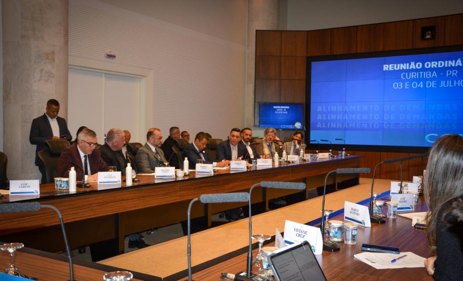 Reunião do Consej no Paraná reúne 23 secretários da administração penitenciária do país