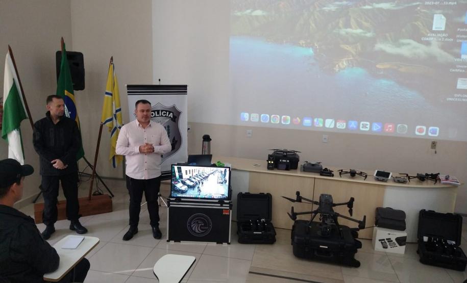 Polícia Penal do Paraná capacita 12 policiais a operar drones em Francisco Beltrão