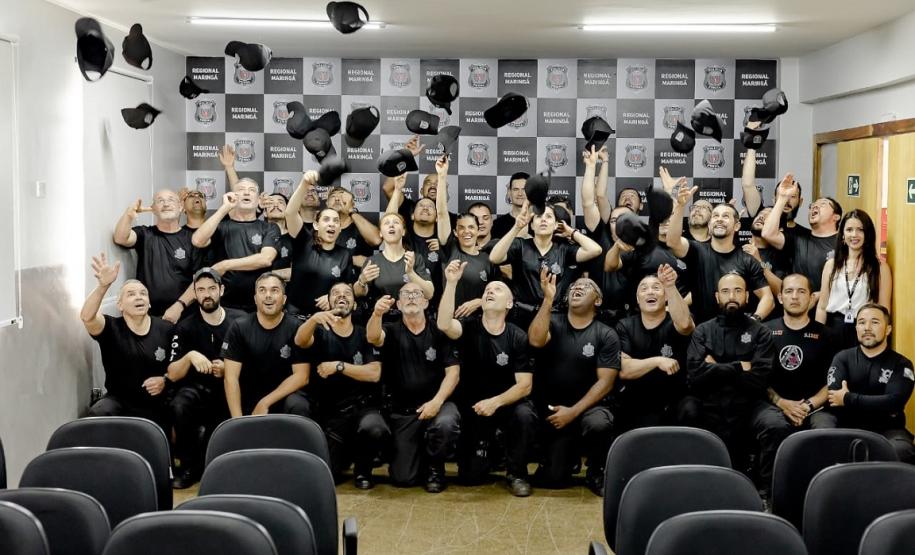 Polícia Penal forma mais 30 policiais no Curso de Transição em Operações, em Maringá