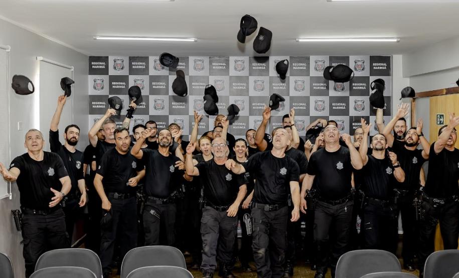 Polícia Penal forma mais 30 policiais no Curso de Transição em Operações, em Maringá
