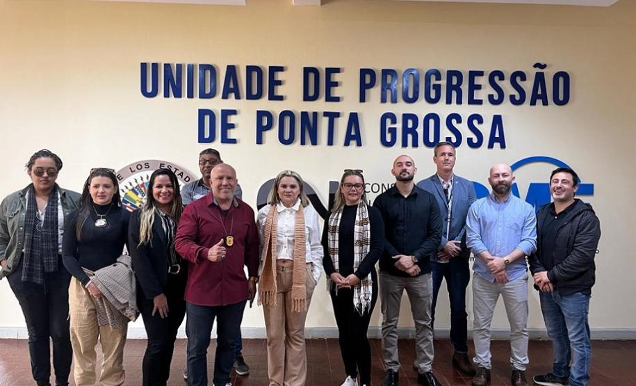 Autoridades penitenciárias do Rio Grande do Norte conhecem boas práticas de trabalho prisional no Paraná