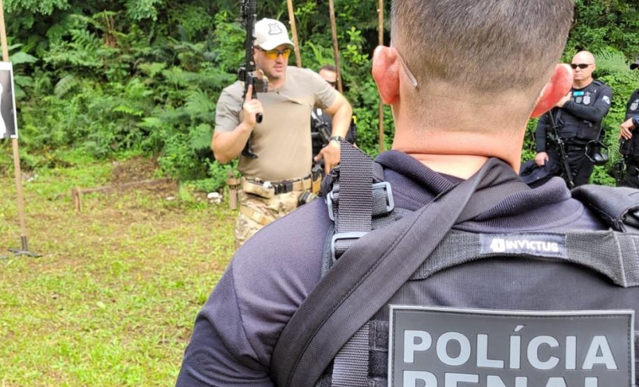 Curso de Escolta Prisional forma 45 policiais penais em Guarapuava