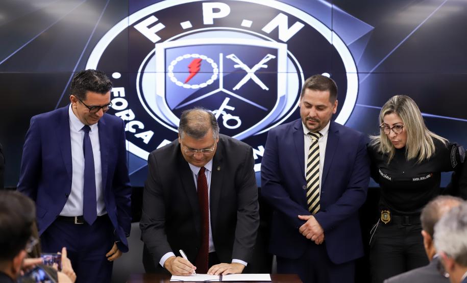 Polícia Penal do Paraná participa do lançamento do programa Força Penal Nacional