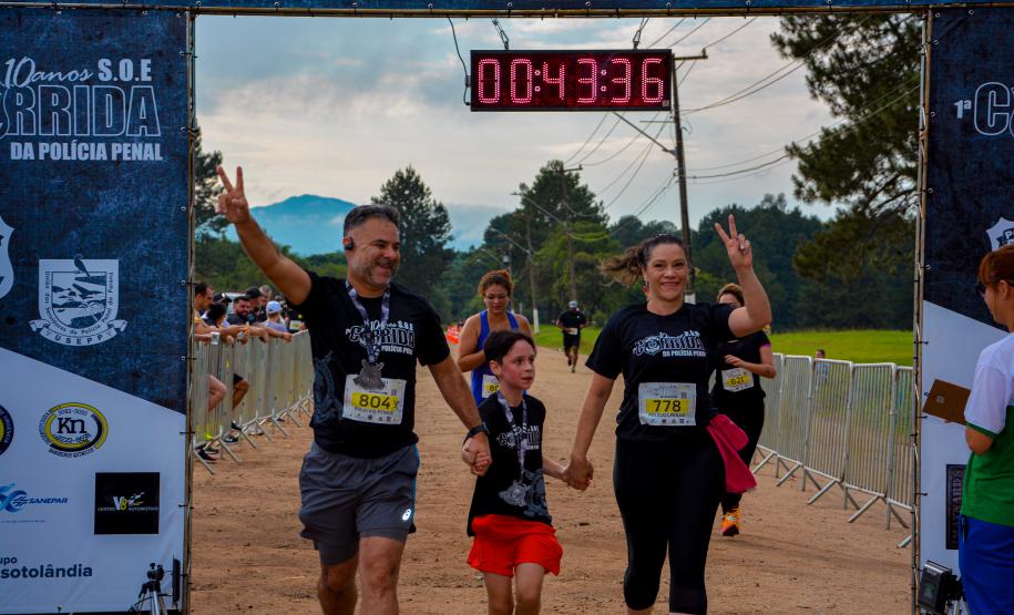 Corrida da Polícia Penal foi sucesso no feriado e teve 285 participantes envolvendo forças policiais e a comunidade