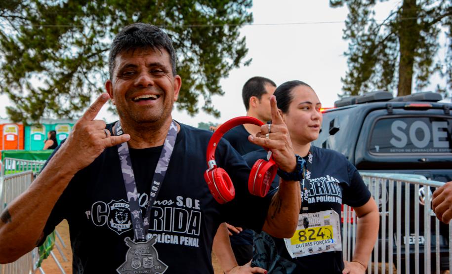 Corrida da Polícia Penal foi sucesso no feriado e teve 285 participantes envolvendo forças policiais e a comunidade