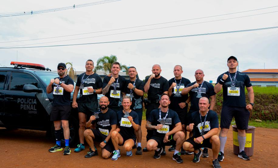 Corrida da Polícia Penal foi sucesso no feriado e teve 285 participantes envolvendo forças policiais e a comunidade