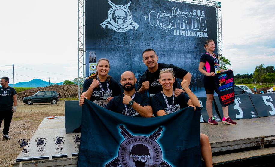 Corrida da Polícia Penal foi sucesso no feriado e teve 285 participantes envolvendo forças policiais e a comunidade