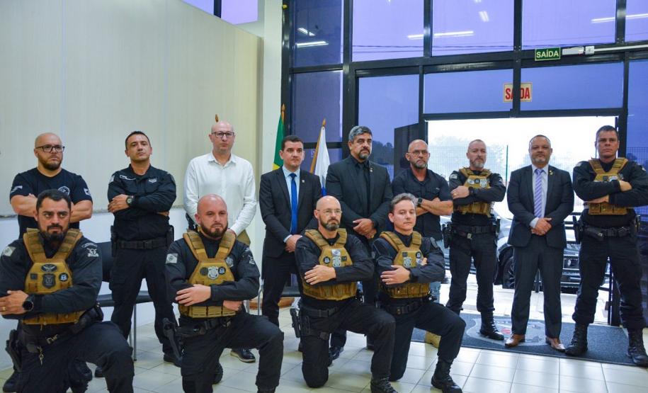 Polícia Penal do Paraná recebe novos veículos por intermédio da Secretaria da Segurança Pública