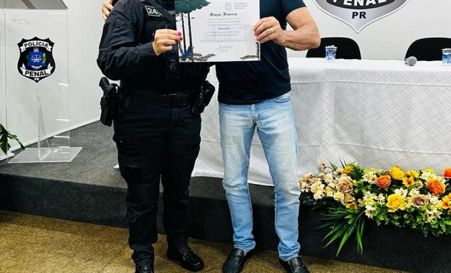 Grupo de Operações Especiais da Polícia Penal recebe menção honrosa do Poder Legislativo em Maringá