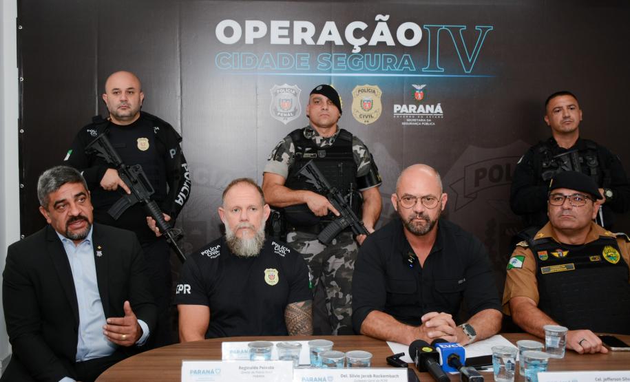 Polícia Penal do Paraná compõe operação integrada no litoral contra o crime organizado