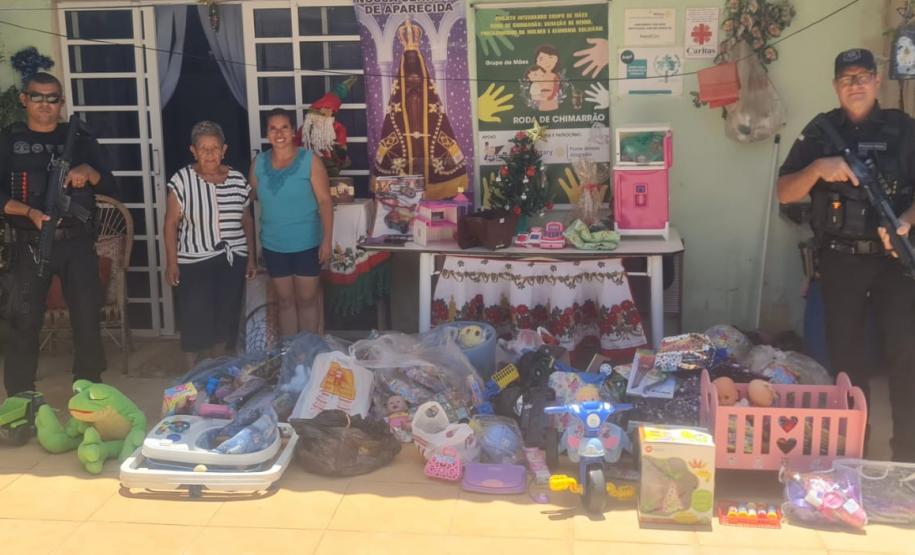 Polícia Penal do Paraná promove ações sociais de natal à comunidade