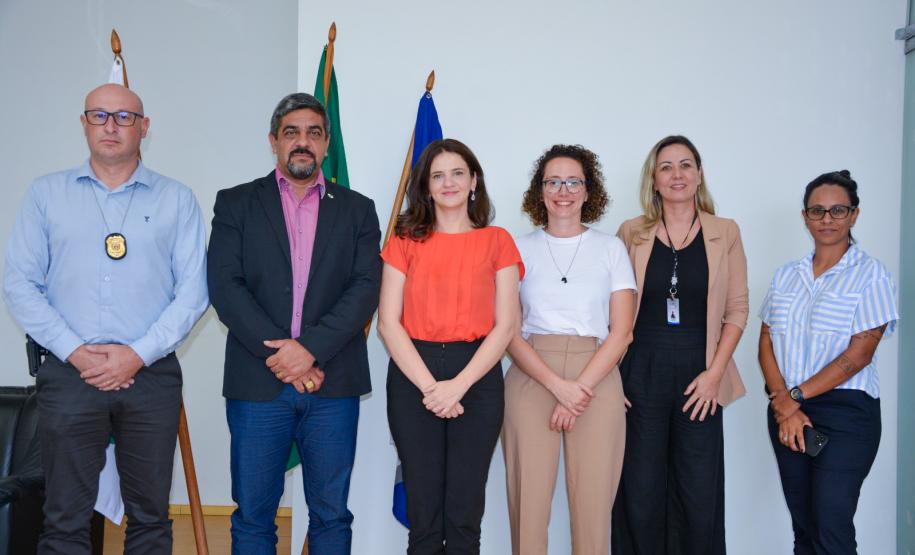 Comissão da UNODC visita unidades prisional do Paraná em busca de boas práticas para o Paraguai