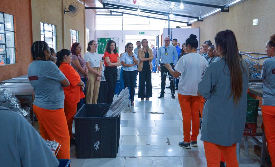 Comissão da UNODC visita unidades prisional do Paraná em busca de boas práticas para o Paraguai