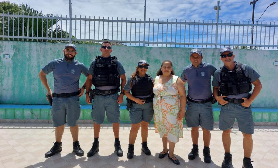 Polícia Penal do Paraná leva alegria e esperança à Casa da Criança e do Adolescente em Guaratuba