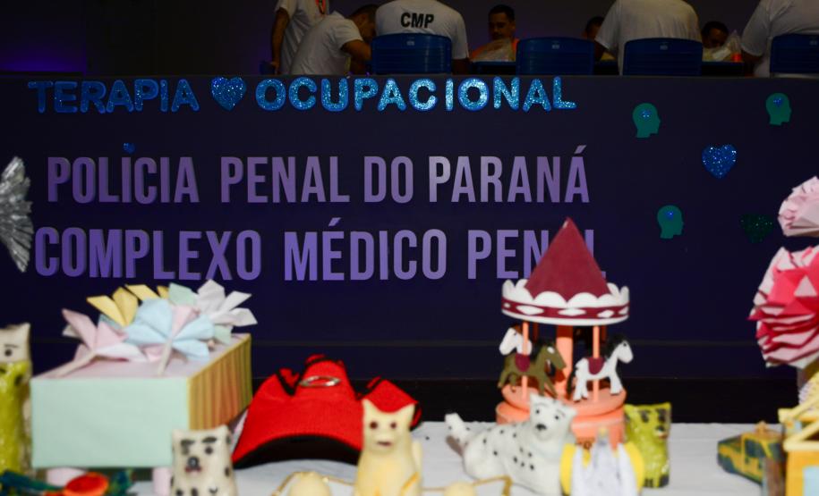 Programa de Terapia Ocupacional auxilia no desenvolvimento de apenados do Complexo Médico Penal, em Pinhais
