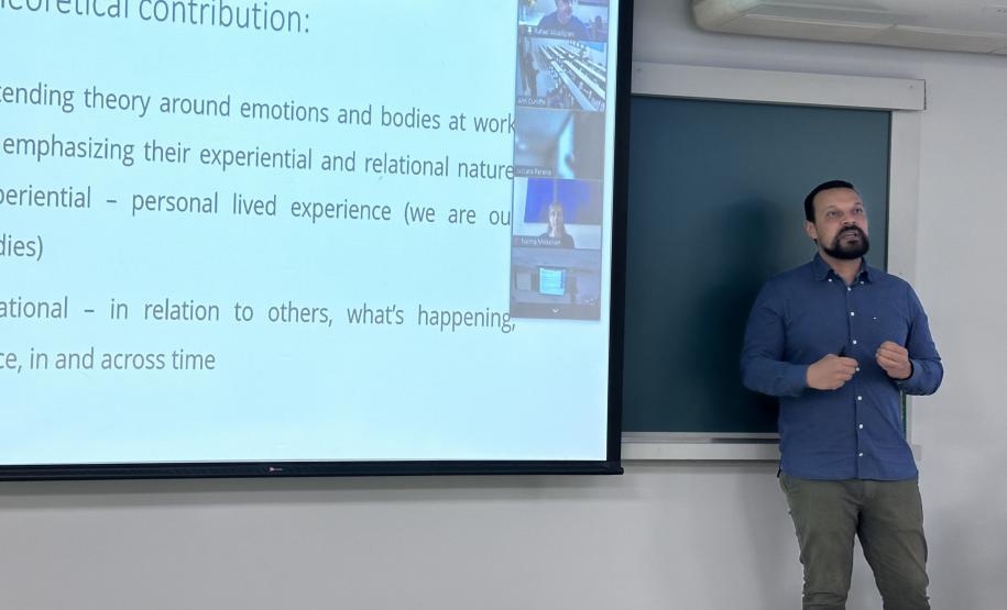 Policial penal do Paraná defende tese de doutorado na Fundação Getúlio Vargas, em São Paulo