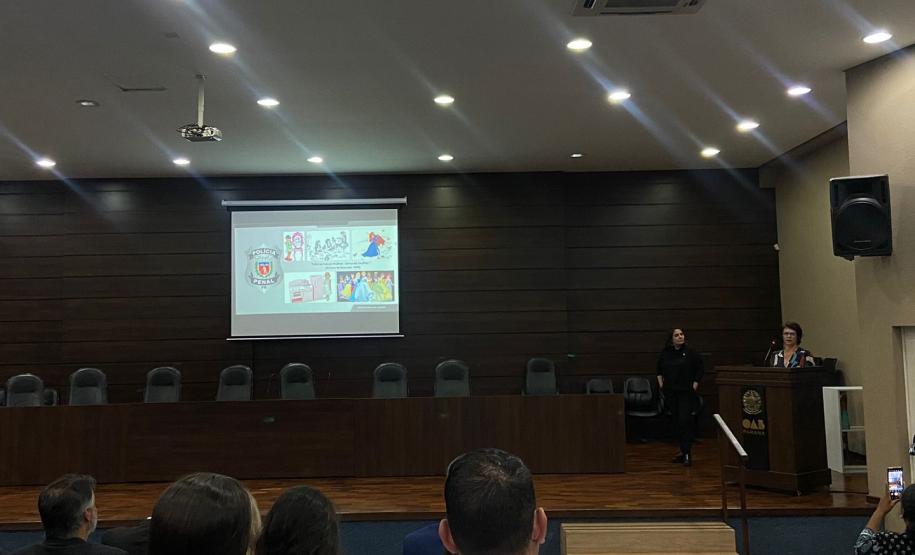 Polícia Penal do Paraná participa do I Fórum Municipal de Saúde no Sistema Prisional, em Ponta Grossa