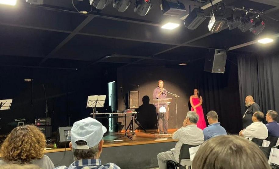 Banda musical formada por apenados faz apresentação na Casa da Cultura de Campo Mourão