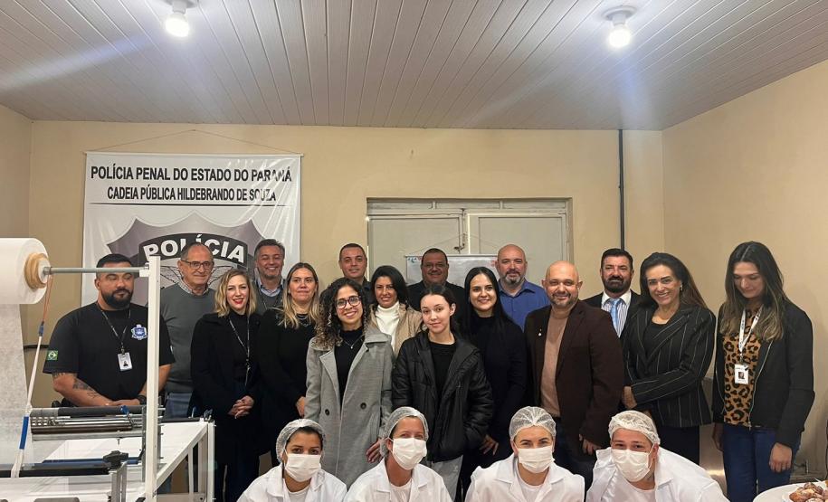 Polícia Penal do Paraná inaugura Fábrica de Absorventes em unidade prisional de Ponta Grossa