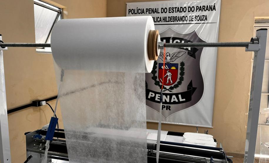 Polícia Penal do Paraná inaugura Fábrica de Absorventes em unidade prisional de Ponta Grossa