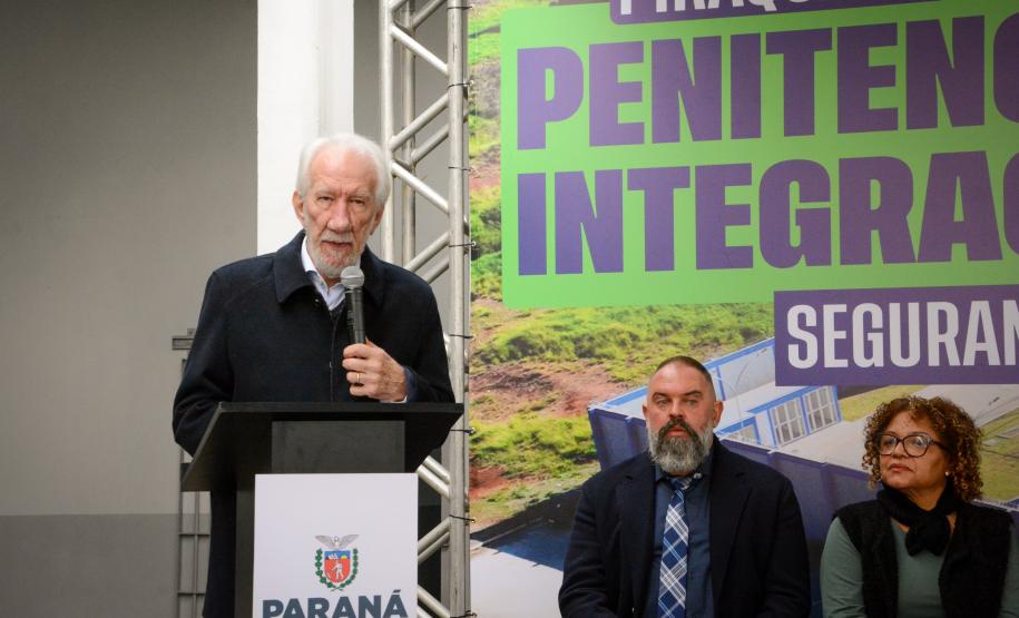 Piana inaugura unidade prisional com 392 vagas no complexo penitenciário de Piraquara