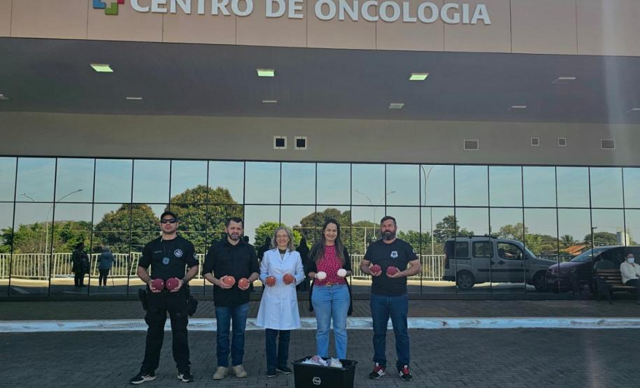 Polícia Penal do Paraná confecciona próteses de crochê para mulheres em tratamento de câncer de mama