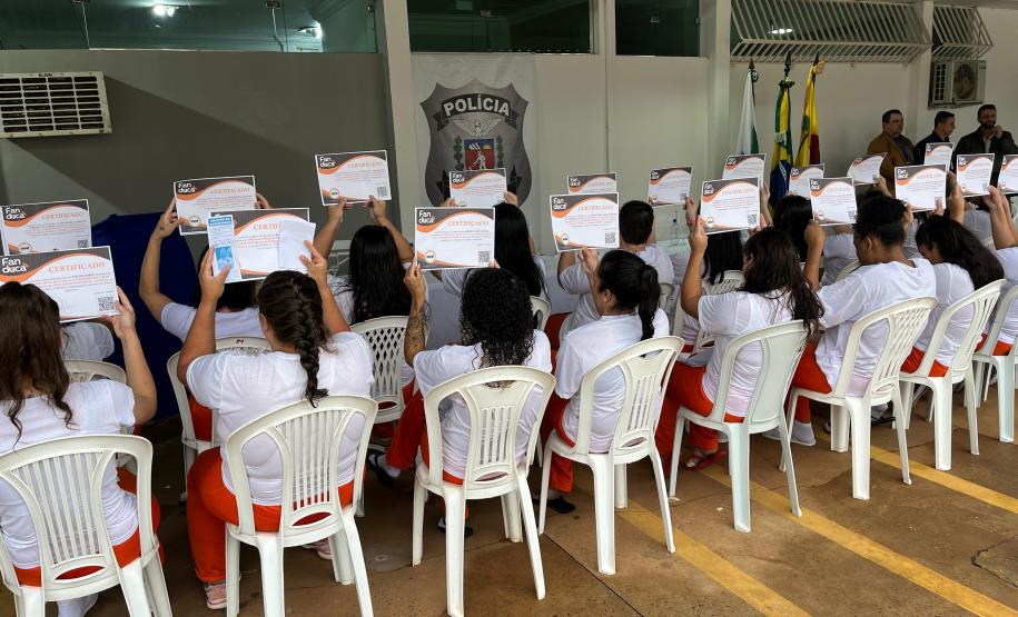 Polícia Penal do Paraná qualifica 20 mulheres privadas de liberdade em Pitanga