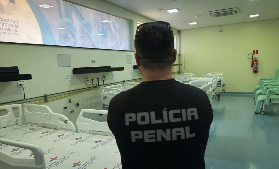 Polícia Penal do Paraná participa da apresentação das novas alas do Hospital Municipal Padre Germano Lauck