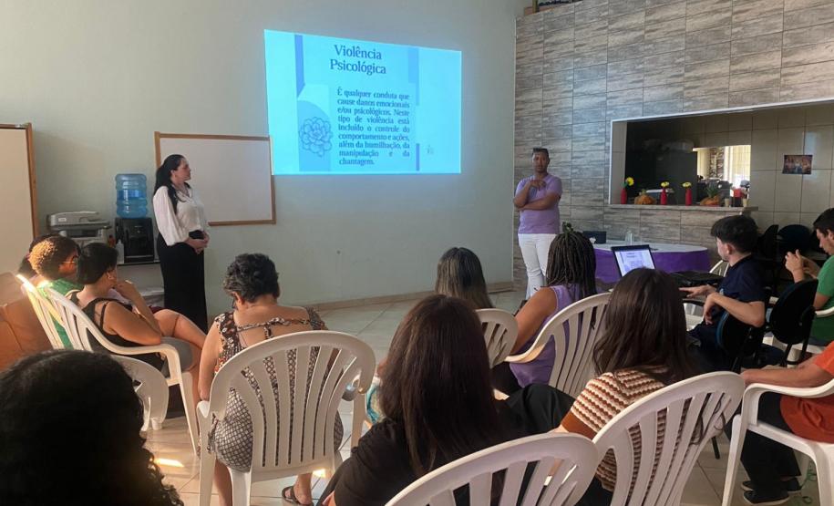 Polícia Penal do Paraná realiza ações em prol da campanha Agosto Lilás