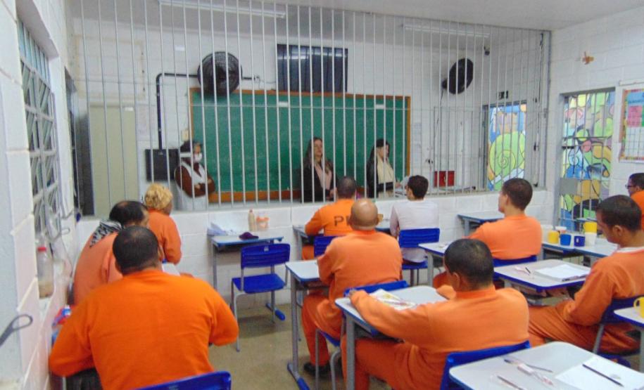 Polícia Penal do Paraná realiza ações em prol da campanha Agosto Lilás