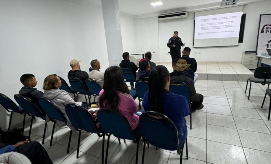 Polícia Penal do Paraná realiza ações em prol da campanha Agosto Lilás