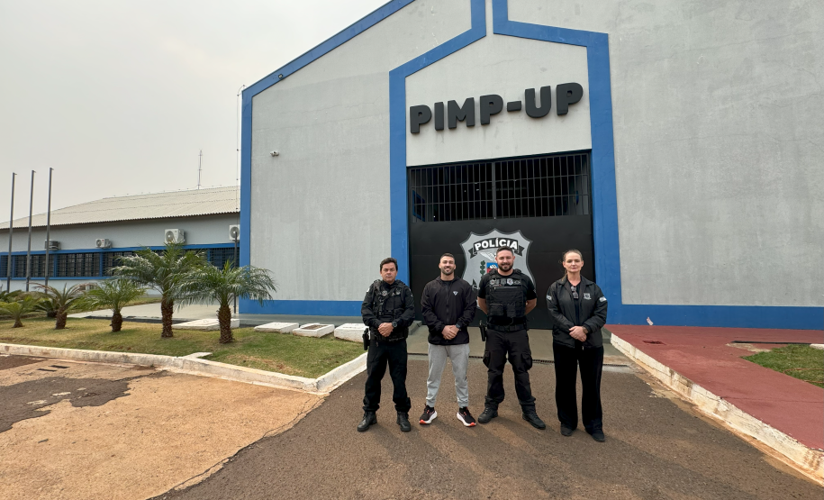 Corredor de rua percorre 18 km com o propósito de destacar o trabalho da Polícia Penal em Cascavel