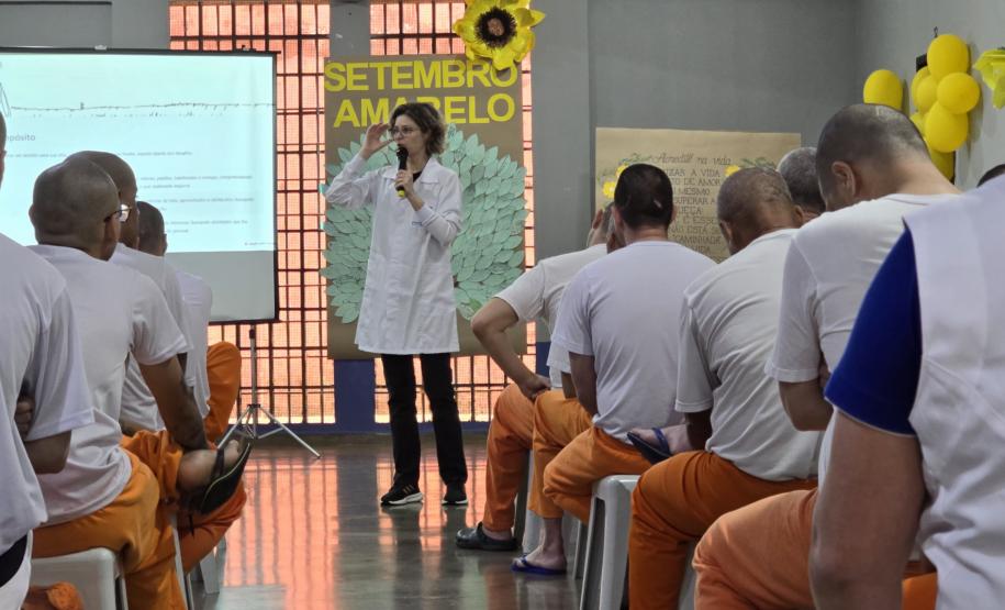 Polícia Penal promoveu ações de valorização da vida no Setembro Amarelo