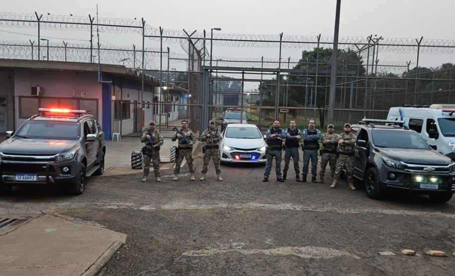 Em operação integrada, Polícia Penal do Paraná e demais forças garantem segurança da reunião do G20 em Foz do Iguaçu
